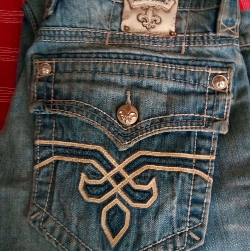 Men's blue jeans